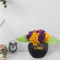 LSU Hydrangea Plant, LSU Faux Hydrangea Plant, LSU Gifts for Men, LSU Gifts for Women, LSU Gifts, Louisiana University Decorations, Office Accessories for Men, Desk Sets and Accessories for Women